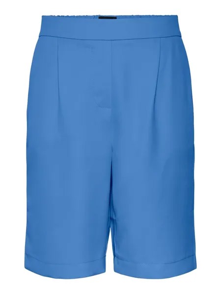 Обычные брюки со складками спереди PIECES TALLY, королевский синий