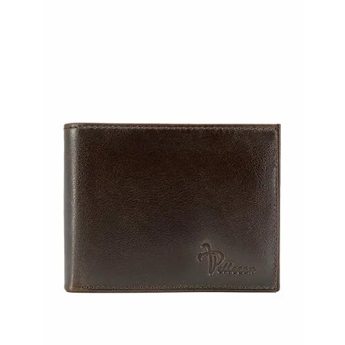Портмоне Pellecon 113-309-2, фактура гладкая, коричневый