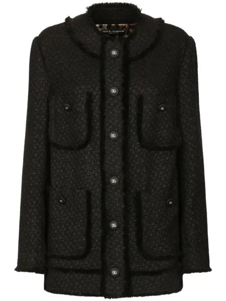 Dolce & Gabbana куртка с карманами, черный