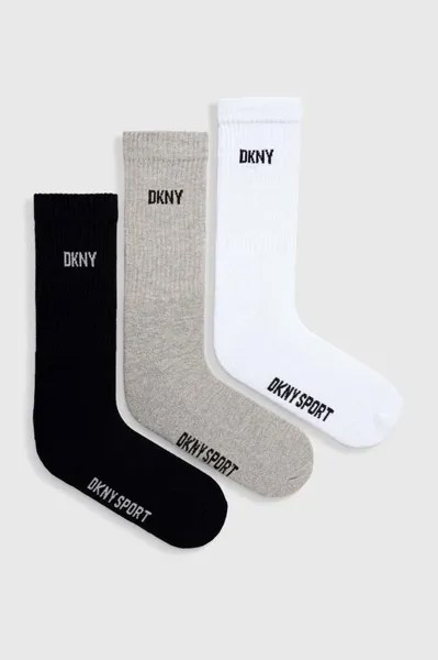 Носки Dkny, 3 пары DKNY, мультиколор