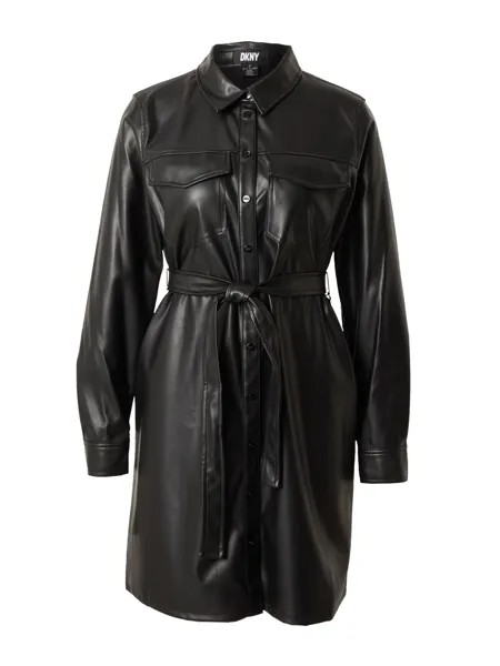 Рубашка-платье DKNY, черный