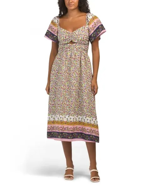 Платье миди Lakeside Cottage Lost + Wander, цвет Floral Multi