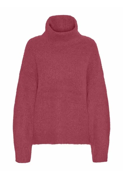 Свитшот Vero Moda Curve VMCJULIE LS BOXY, цвет dry rose