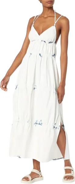 Джинсовое платье Солли AllSaints, цвет Bleach White