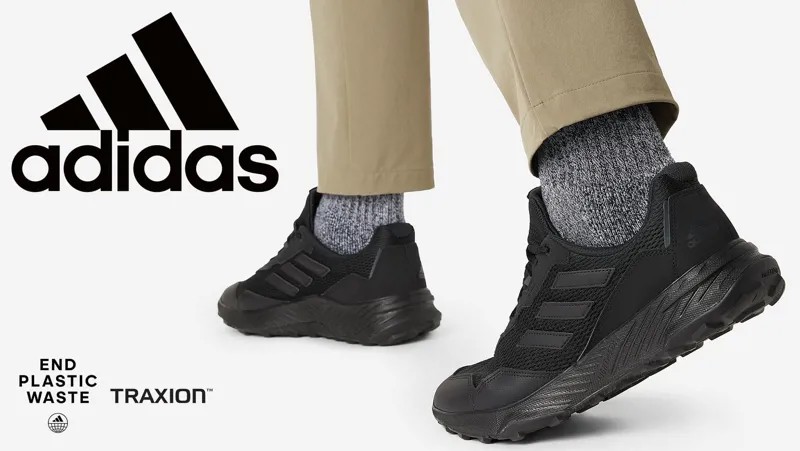 Полуботинки мужские adidas Tracefinder, Черный