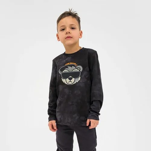 Футболка Kaftan, размер 36, черный, серый