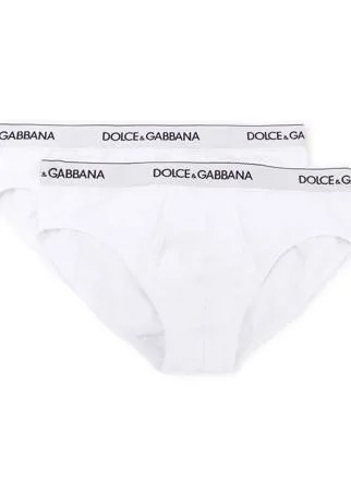 Dolce & Gabbana трусы-брифы с логотипом