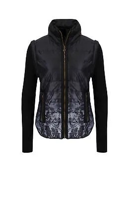 Женская зимняя куртка Desigual с капюшоном 2в1 Alice, черная, 38