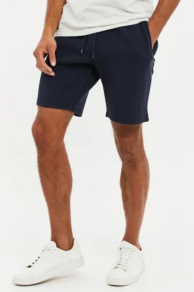 Спортивные шорты с вафельным узором 'Fergie' Threadbare, синий