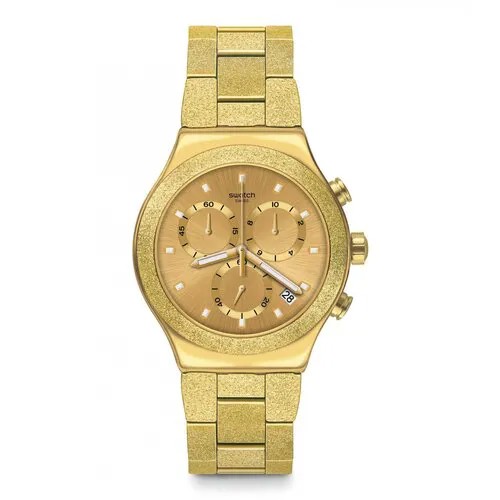 Наручные часы swatch Наручные часы SWATCH Goldshiny YVG407G, золотой