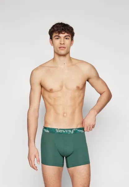 Трусы MEN MONSTERA LEAF BOXER BRIEF 2 PACK Levi'S, серый