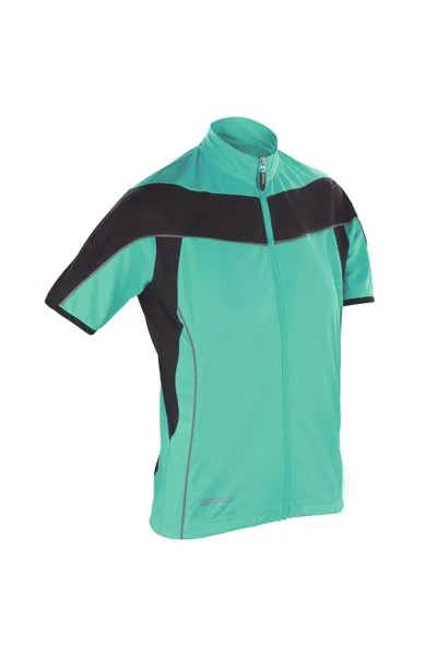 Bikewear Cycling 1 Легкая куртка с прохладным сухим верхом из флиса с 4 молниями Spiro, синий