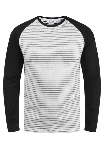 Лонгслив !SOLID Langarmshirt, черный
