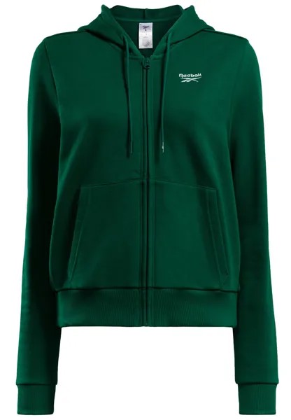 Толстовка на молнии RI SL FRENCH TERRY F Reebok, темно-зеленый