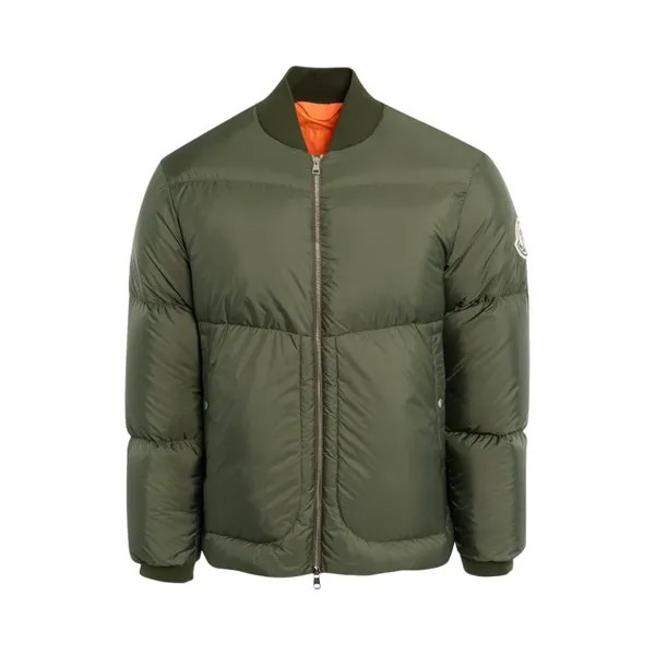 Куртка Moncler Diya Bomber 'Olive Green', зеленый