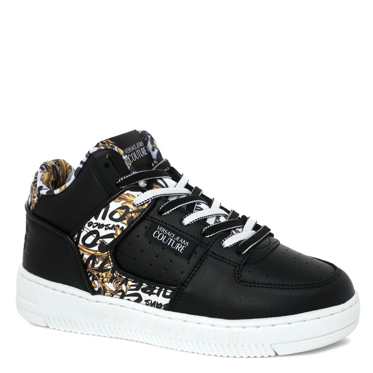 Кеды женские Versace Jeans Couture 73VA3SJ1 черные 35 EU