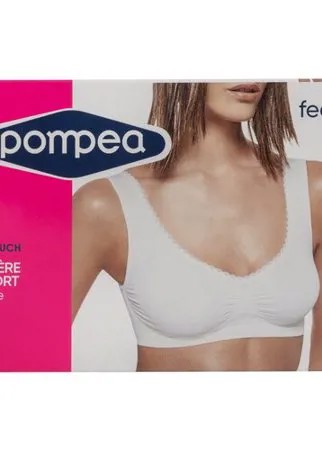 Бюстгальтер бесшовный Pompea, BRASSIERE COMFORT из мягкой микрофибры на широких бретельках