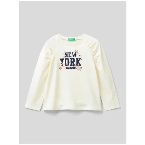 Лонгслив United Colors of Benetton для девочек 22A_3VR5G105K_252_82