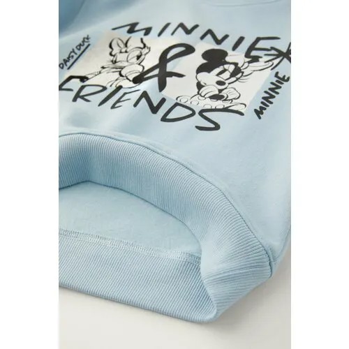 Толстовка Zara, размер 6-7 лет (120 cm), голубой
