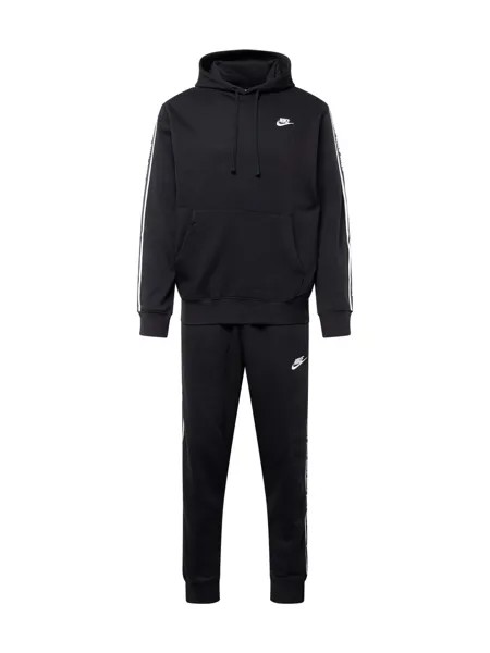 Тренировочный костюм Nike Sportswear CLUB FLEECE, черный