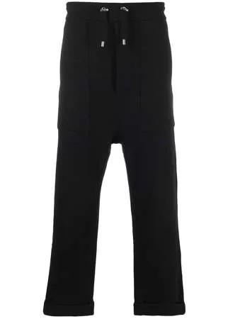 Balmain укороченные спортивные брюки