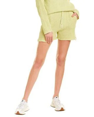 Донни. Вафельные шорты Henley женские