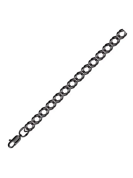 Цепочка женская TOP CRYSTAL 40666157 из серебра, 55 см
