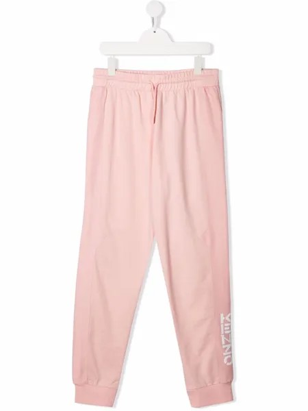 Kenzo Kids спортивные брюки с логотипом