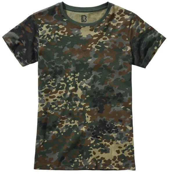 Футболка Brandit Women, цвет Camouflage