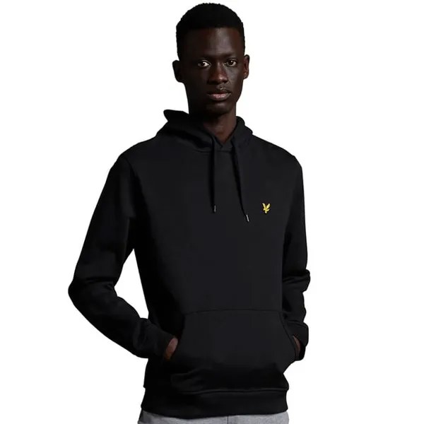 Пуловер с капюшоном Lyle & Scott, черный