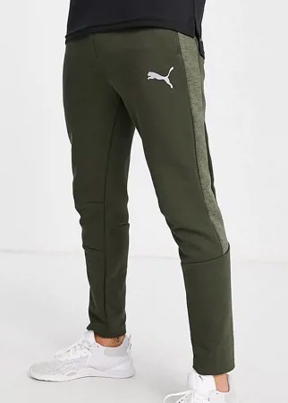 Серые джоггеры с логотипом PUMA Active-Серый