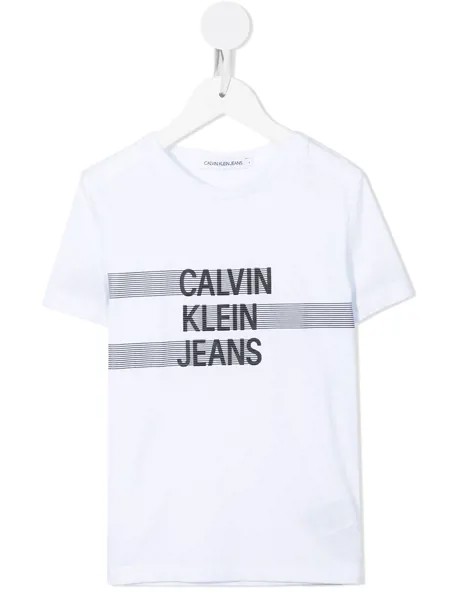 Calvin Klein Kids футболка с логотипом