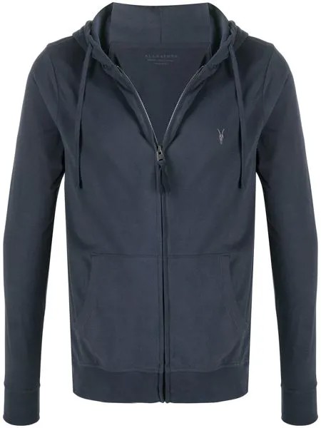 AllSaints худи на молнии с кулиской