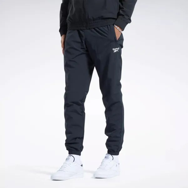 Классические спортивные брюки Vector Reebok, цвет Night Black / Night Black