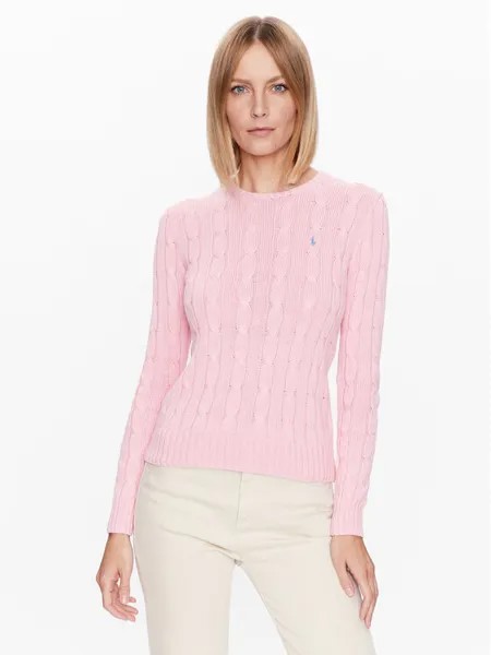 Облегающий свитер Polo Ralph Lauren, розовый