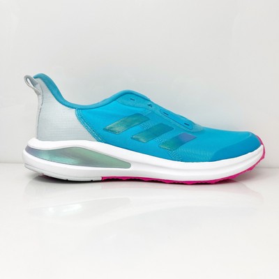 Adidas Girls Fortarun FY2372 Синие кроссовки для бега Размер 5.5