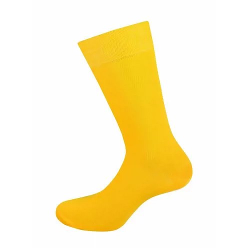Мужские носки MELLE, классические, размер 40-46, желтый
