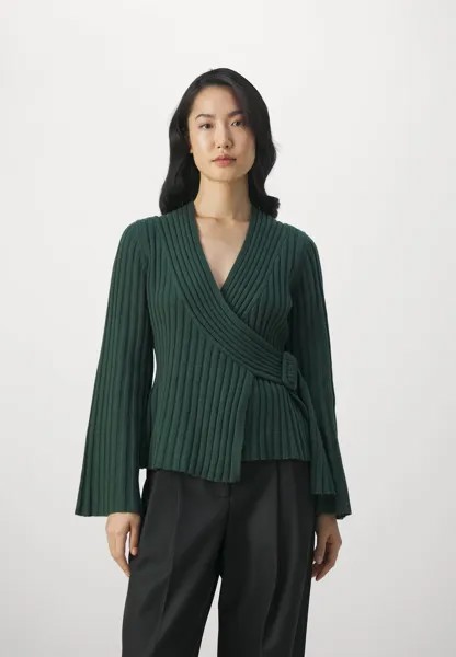Кардиган Exclusive Jeyda By Malene Birger, цвет forest green