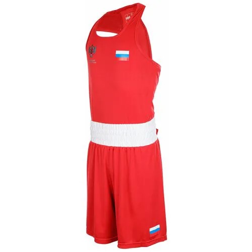 Спортивная форма Clinch COMPETITION ФБР детская, майка и шорты, размер 152, красный
