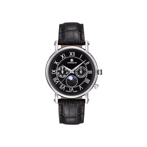 Наручные часы HANOWA, серебряный, черный