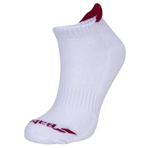 Носки спортивные Babolat Socks Invisible W x2 White/Red 5WA1361-1028, 35/38