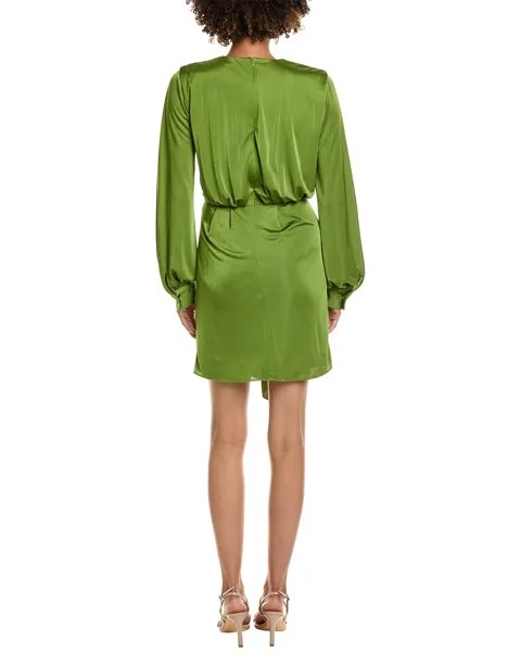 Коктейльное платье Halston Tully, зеленый