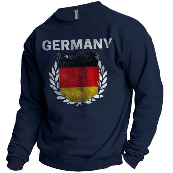 Мужская толстовка с графическим принтом в виде флага Германии