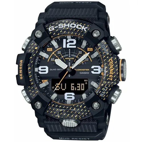 Наручные часы CASIO G-Shock GG-B100Y-1A, белый, оранжевый