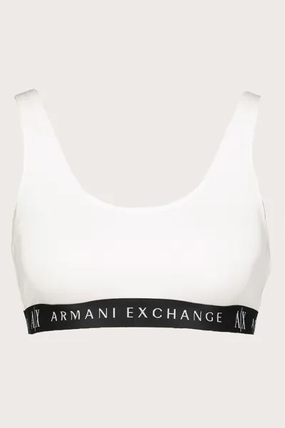 Бюстье с логотипом Armani Exchange, черный