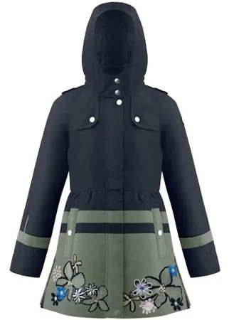 Пальто для активного отдыха детское Poivre Blanc S21-2300-Jrgl/F Fancy Oxford Bleu2/Peacock Green (Возраст:14)