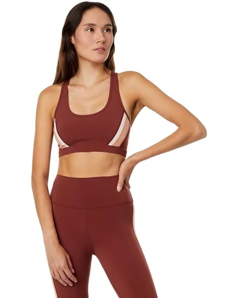 Бюстгальтер Spiritual Gangster Velo Dream Tech Eco Jersey, цвет Washed Burgundy