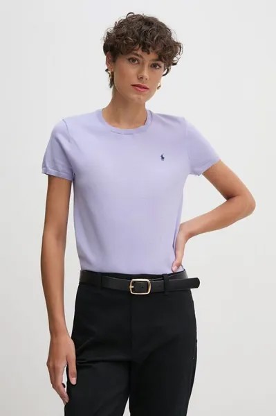 Футболка Polo Ralph Lauren, фиолетовый