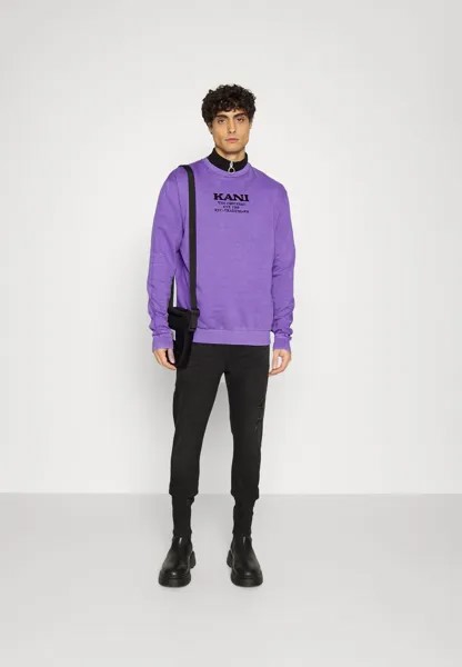 Толстовка UNISEXRETRO WASHED CREW Karl Kani, цвет lilac