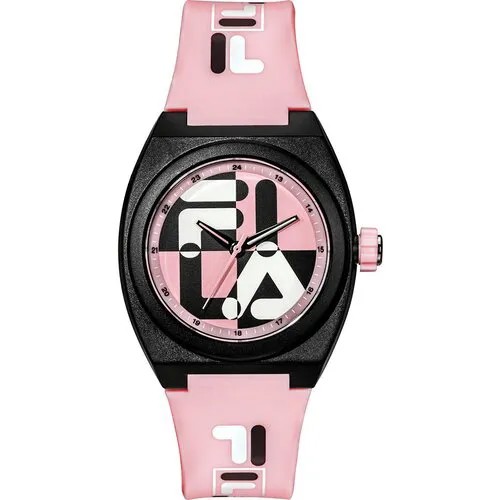 Наручные часы Fila, розовый, черный